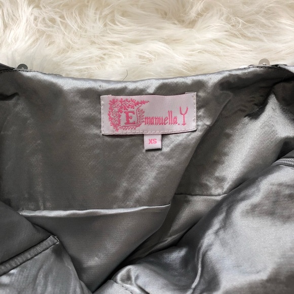 Sequined silver gradient cocktail dress - Picture 8 of 8